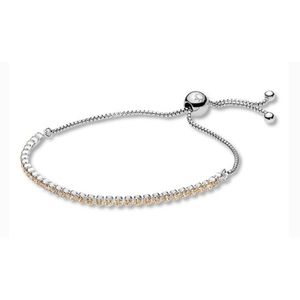 Pandora Sparkling Champagne Strand bracelet